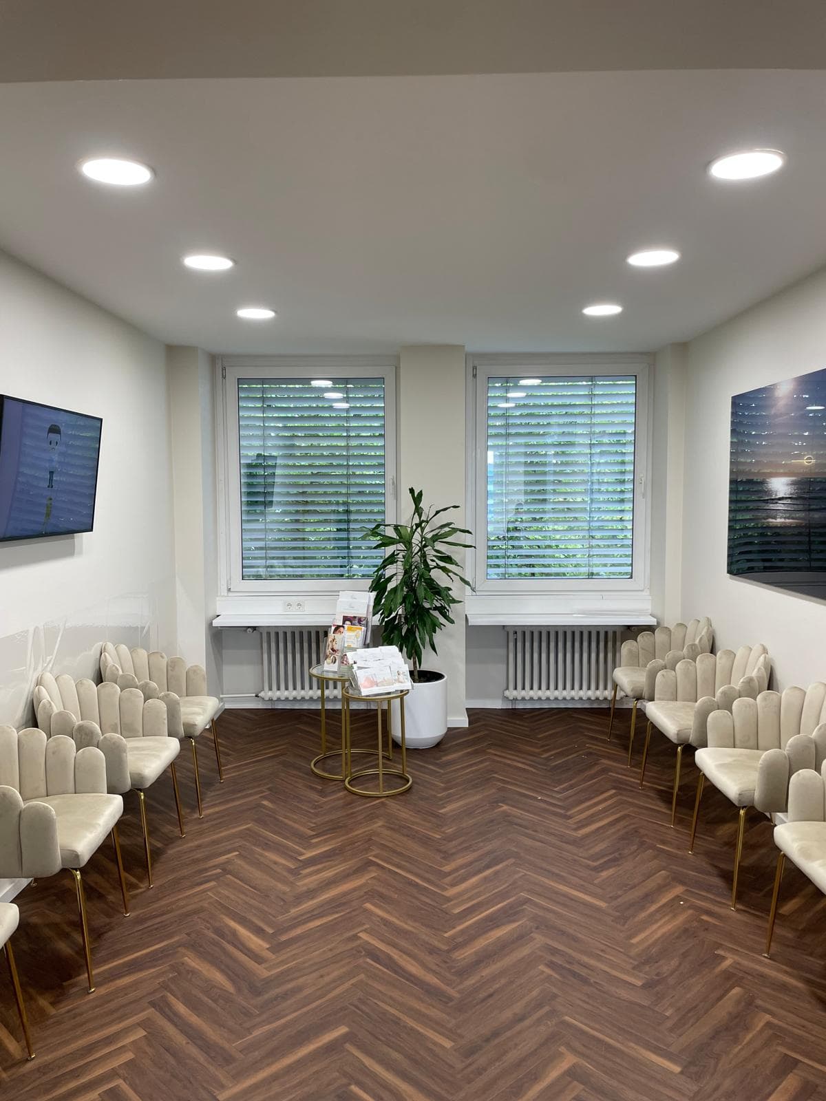 Beleuchtungskonzept Wartezimmer